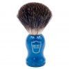 Blue Handle Shave Brush, Black Badger or Synthetic