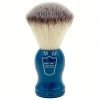 Blue Handle Shave Brush, Black Badger or Synthetic