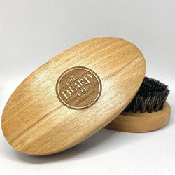 Military Style Beard Hair Brush - Olio Skin & Beard Co.