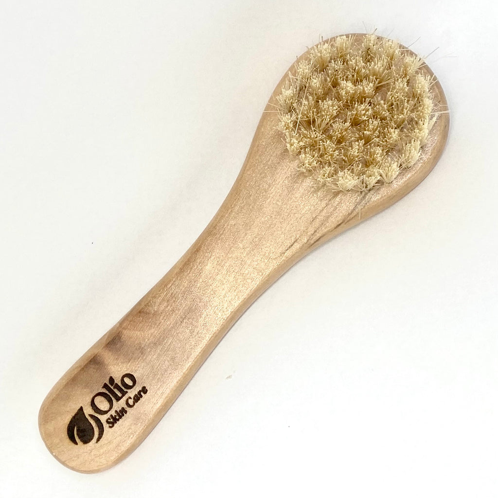 Natural  Bristle Gentile Face Brush